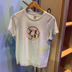 White Graphic Short Sleeve Tee